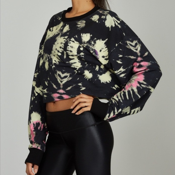 Noli yoga tie dye sweatshirt Clearance